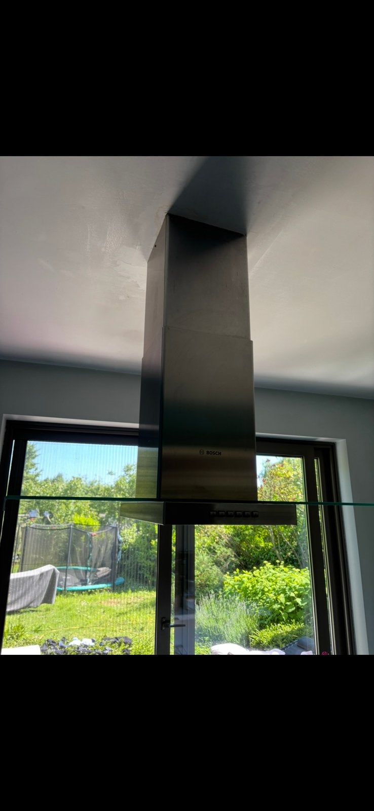 Bosch dampkap-inox, Ophalen, Gebruikt