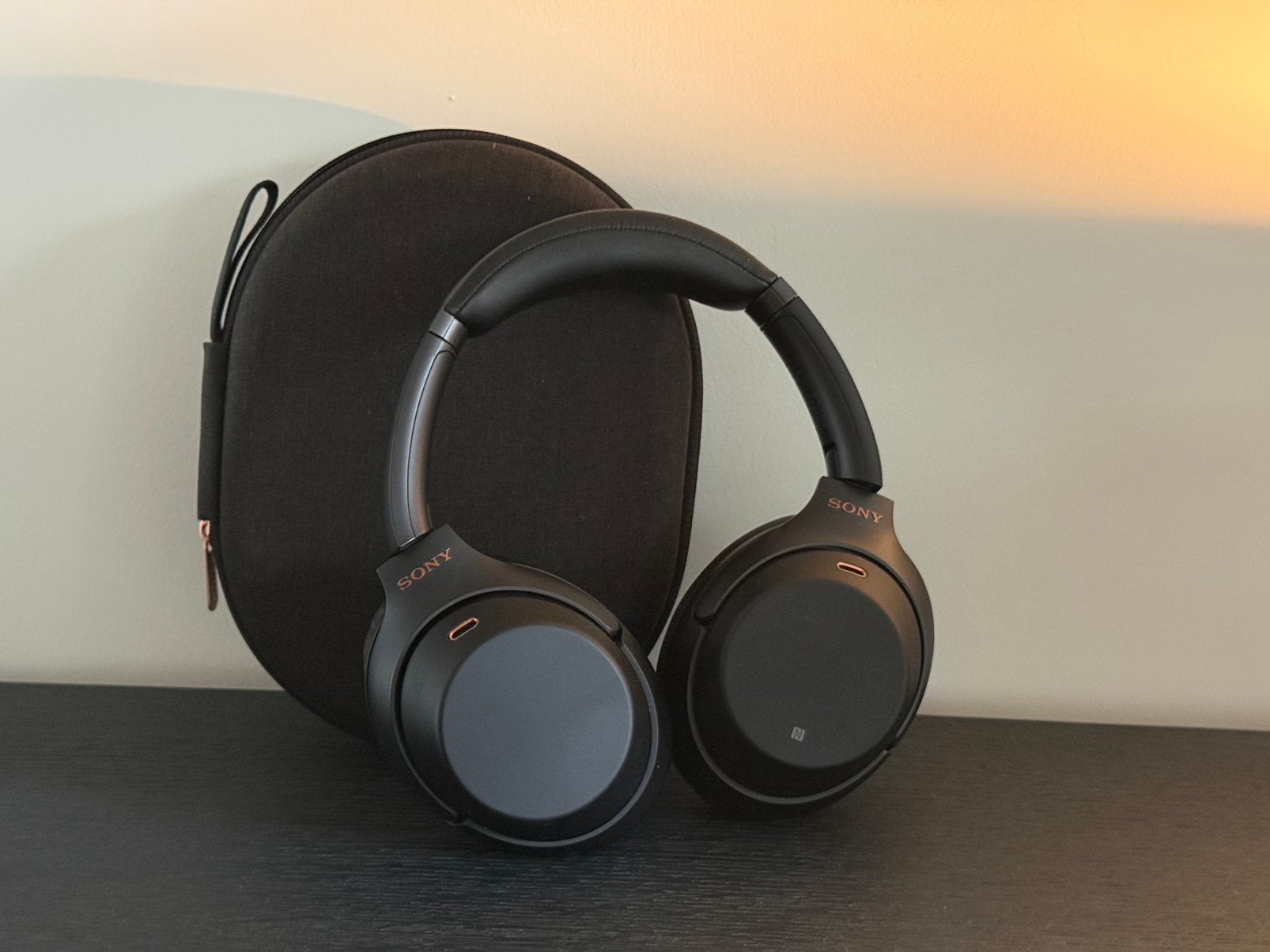 Sony WH-1000XM3 Noise-Cancelling Koptelefoon (incl. hoes), Audio, Tv en Foto, Ophalen, Zo goed als nieuw, Zwart, Sony