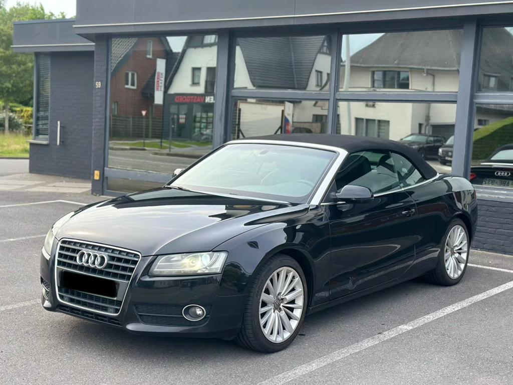 Audi a5 cabriolet 2.0 benzine Euro 5 navigatie, Auto's, Audi, Euro 5, Cabriolet, Leder, Particulier