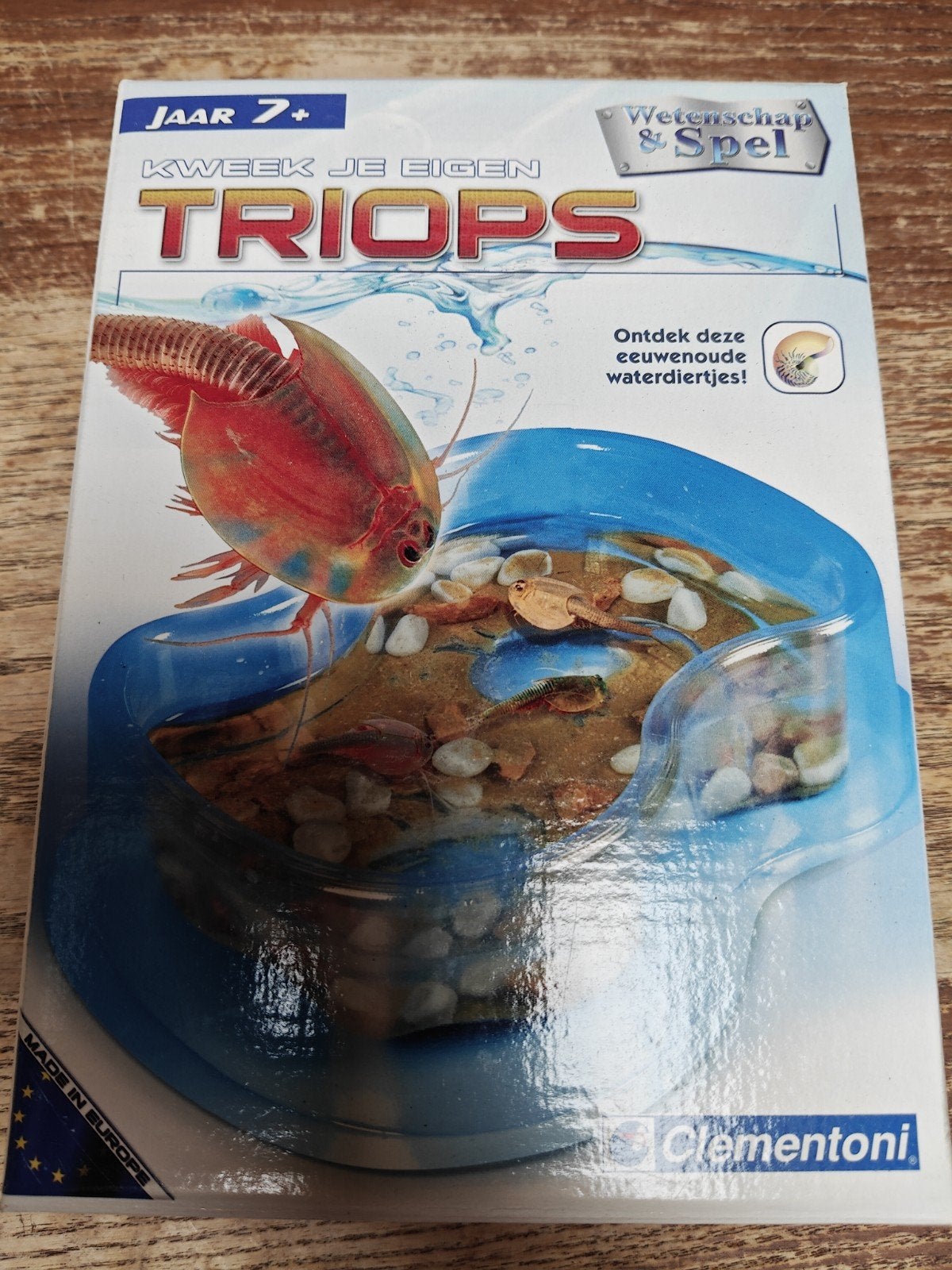 Kweek je eigen Triops, Ophalen, Nieuw