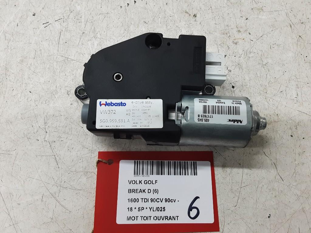 SCHUIFDAK MOTOR Golf VII Variant (AUVV) (5G0959591A), Gebruikt, Volkswagen, Mevr. I. Hauben, Rue de l'Espoir 34 34
4030  GRIVEGNÉE, BE