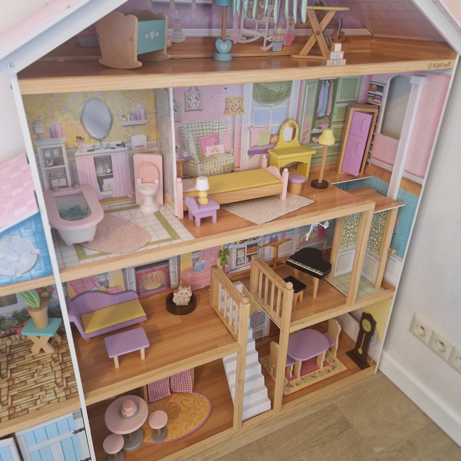 poppenhuis, Ophalen, Gebruikt, Poppenhuis