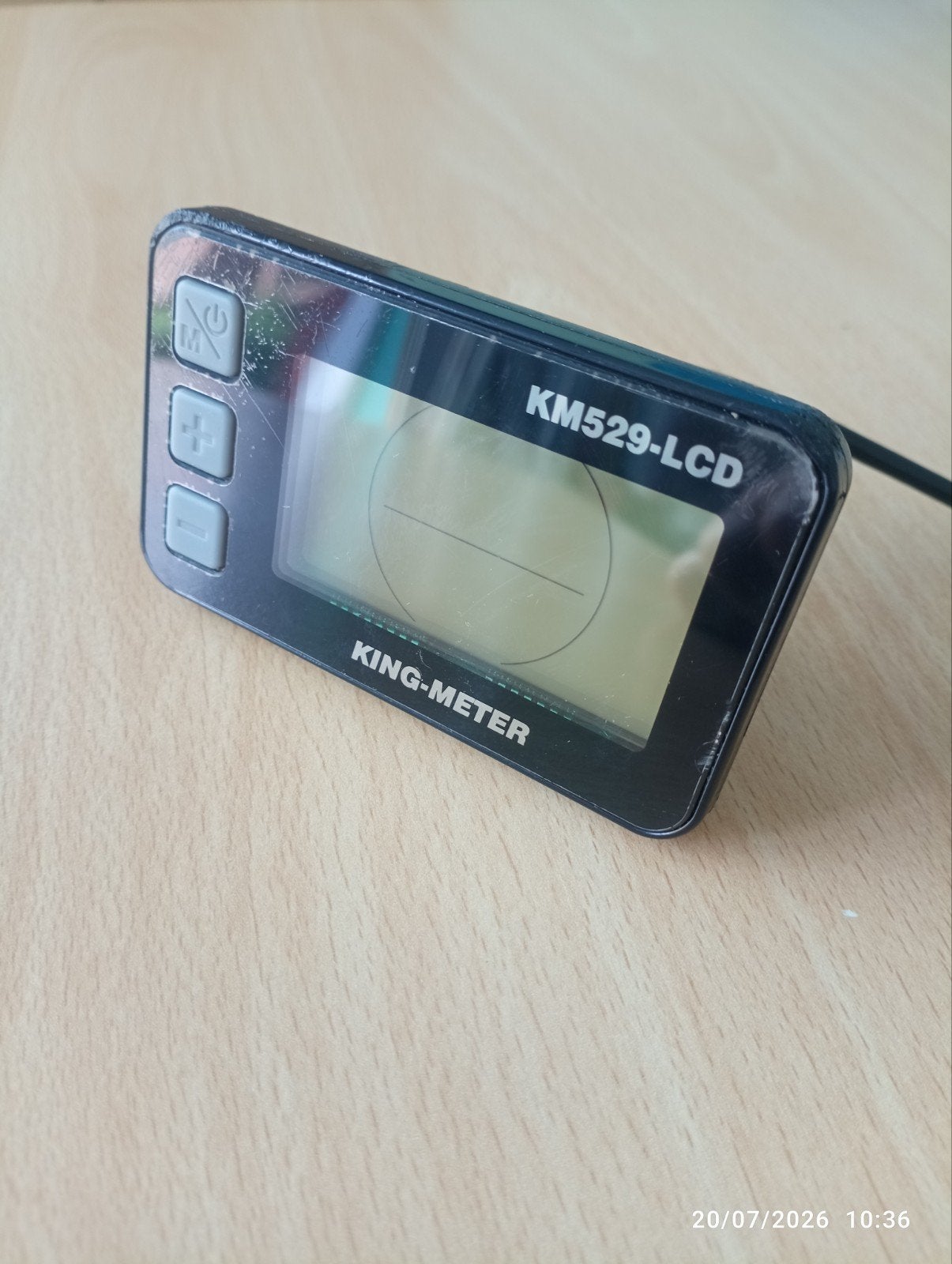 king meter KM529·LCD, Fietsen en Brommers, Ophalen of Verzenden, Waterdicht, Gebruikt