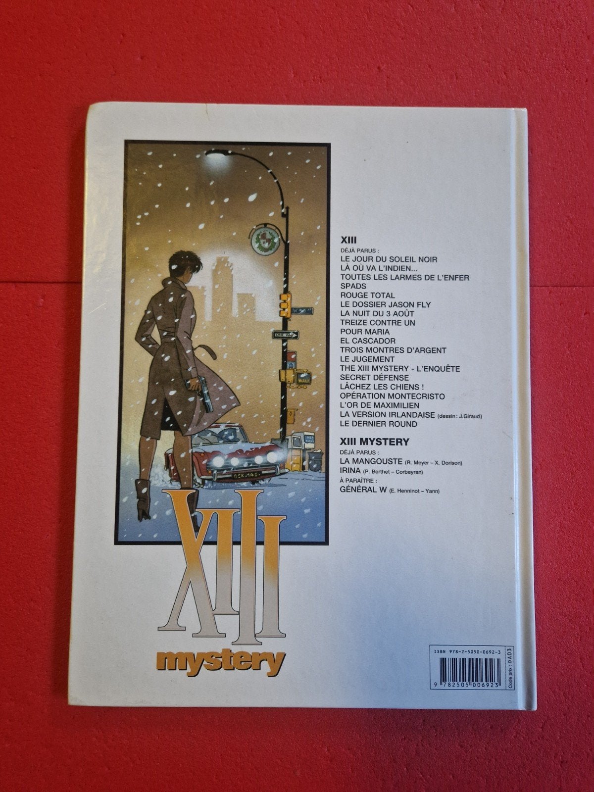 Bd xiii mystery 2,EO, Livres, Enlèvement ou Envoi