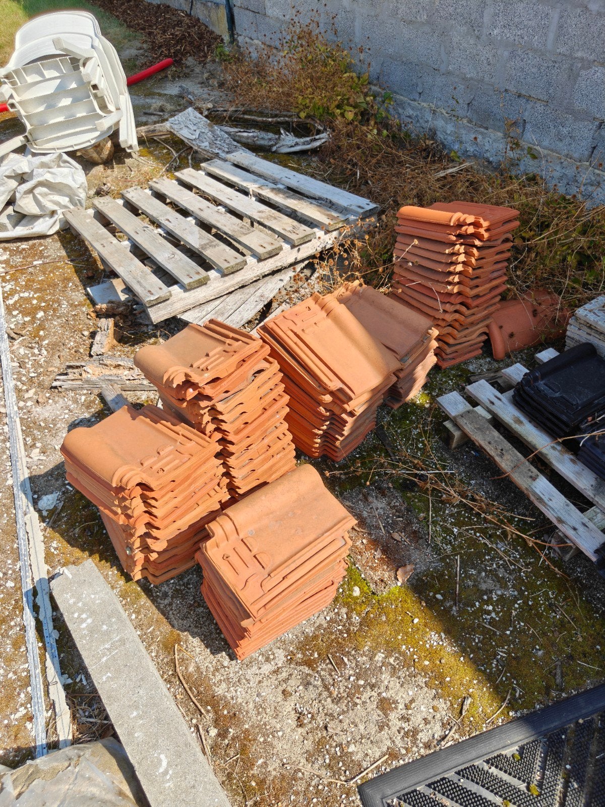 Dakpannen - Pottelbergse stormpannen, Doe-het-zelf en Bouw, Ophalen, Dakpannen