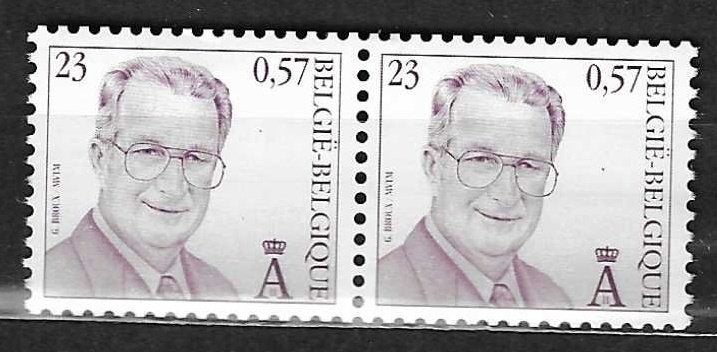 Belgique OPC R100 + R101 S.M. le Roi Albert II **, Timbres & Monnaies, Neuf, Enlèvement ou Envoi, Non oblitéré, Chefs d'Etat