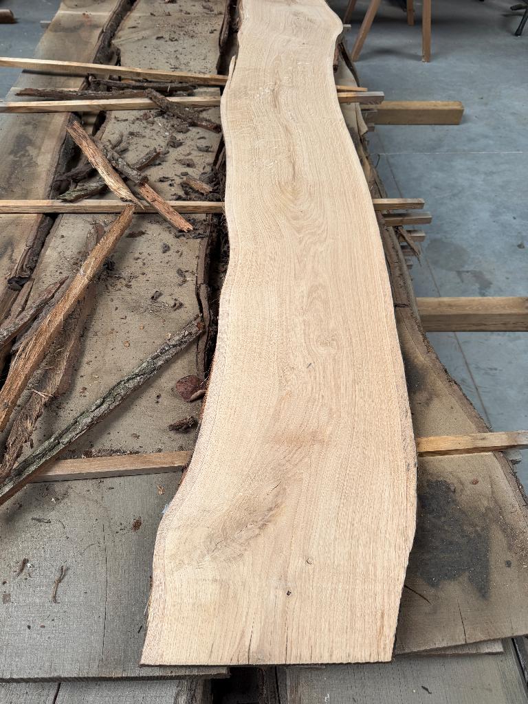 Inlands eiken op schalen - per lot van 10 stuks te koop, Tuin en Terras, Ophalen, Nieuw, Planken