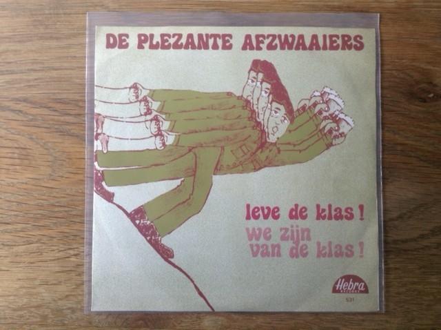 single de plezante afzwaaiers, En néerlandais, Enlèvement ou Envoi, 7 pouces, Housse de protection extérieure