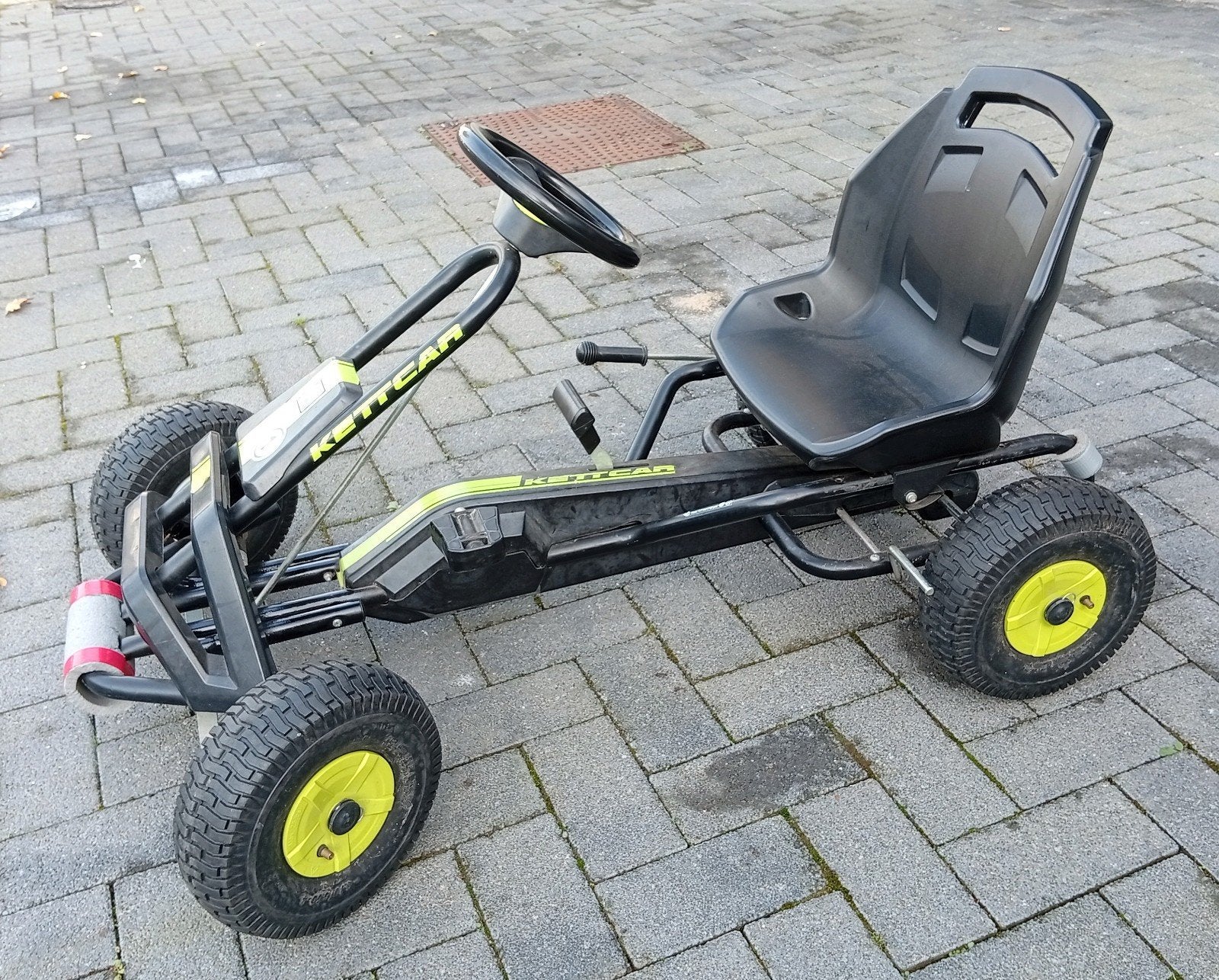 Kettler Barcelona Air gocart trapauto 5j tot 10j 🚗🏎️, Enfants & Bébés, Enlèvement, Comme neuf, Autres marques, Roue libre automatique