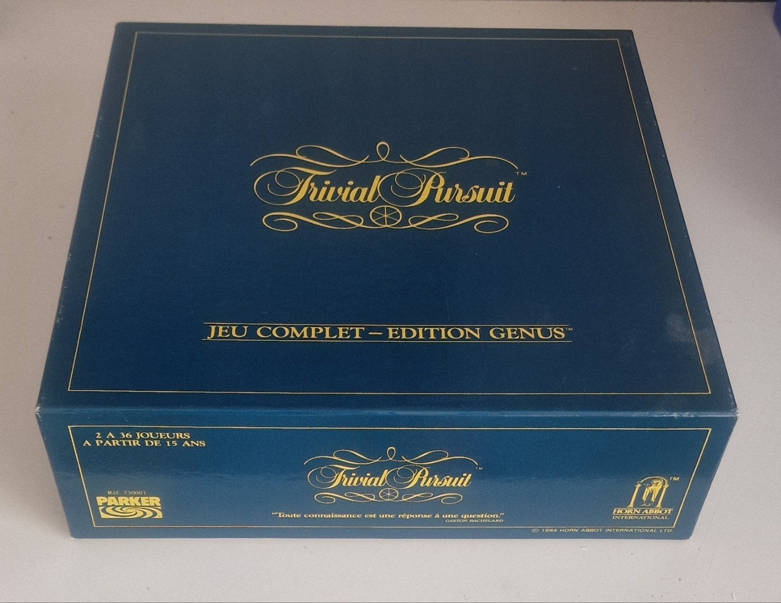 Trivial Pursuit - Édition Genus, Enlèvement