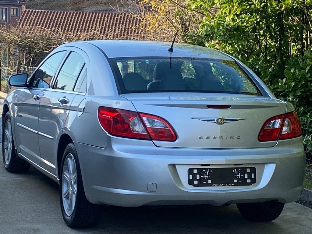 Chrysler Sebring 2.0D 07/2009 65565KM-NAVI-CUIR-GARANTIE!!!, Auto's, Verwarmde buitenspiegels, Leder, Sebring, Zilver of Grijs