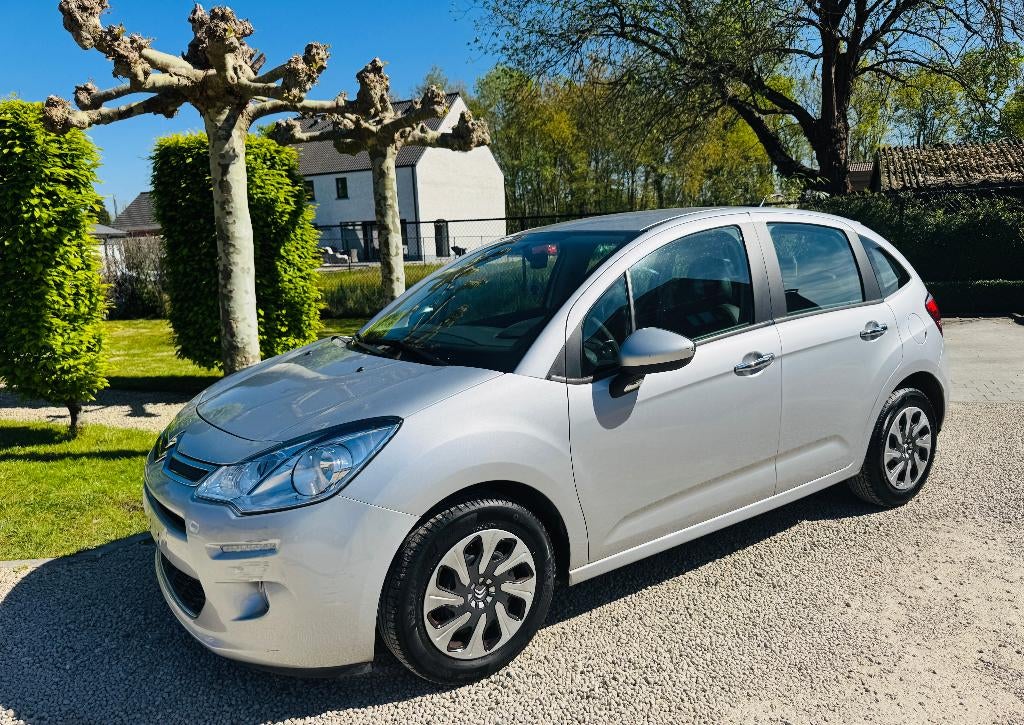 MOOIE CITROEN C3 1.2 VTI BENZINE AIRCO GEKEURD, Auto's, Voorwielaandrijving, Euro 5, Stof, 1199 cc