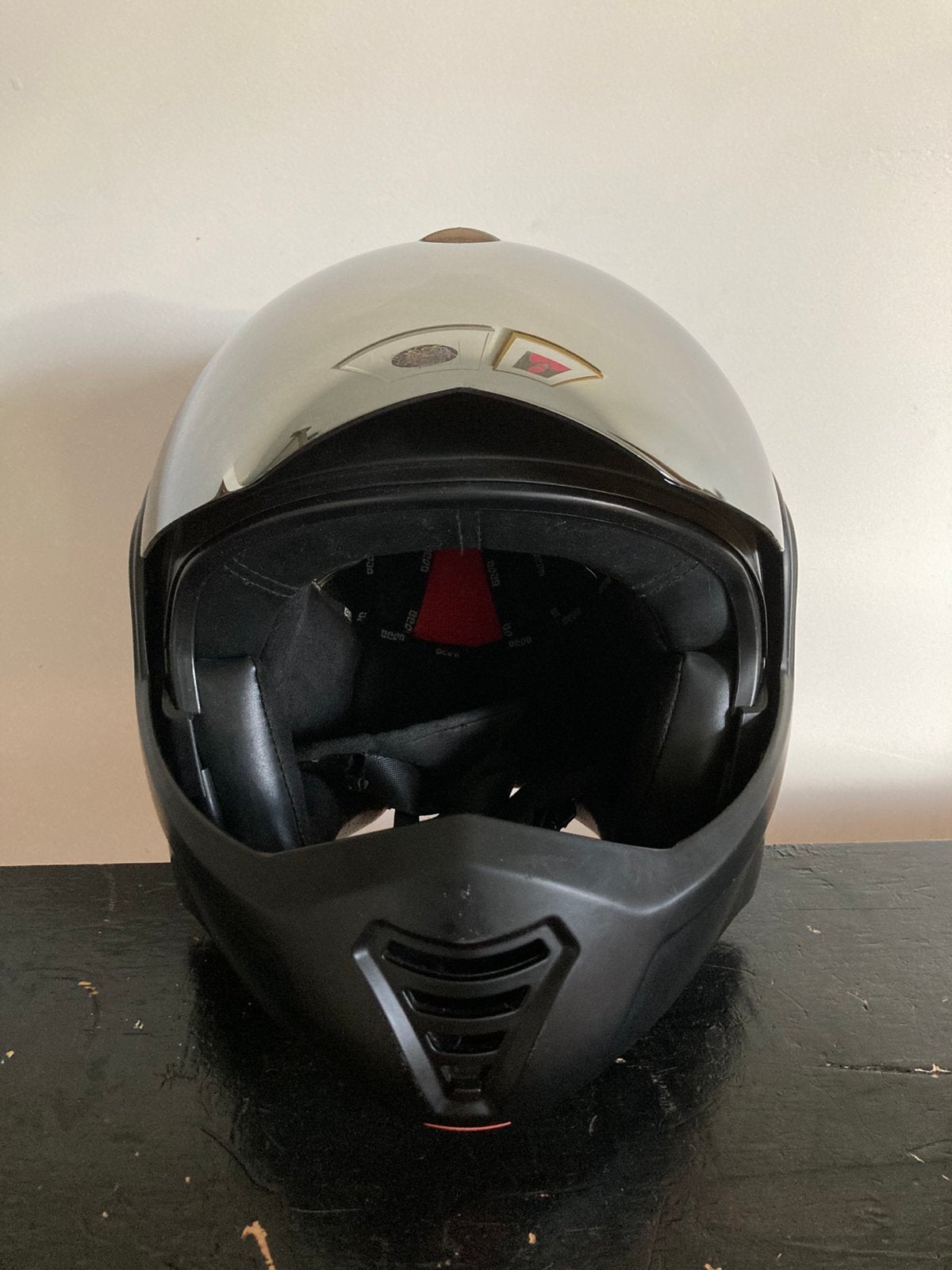 BEON B702, Motoren, Kleding | Motorhelmen, Heren, Overige typen, L, Overige merken, Tweedehands, Ophalen
