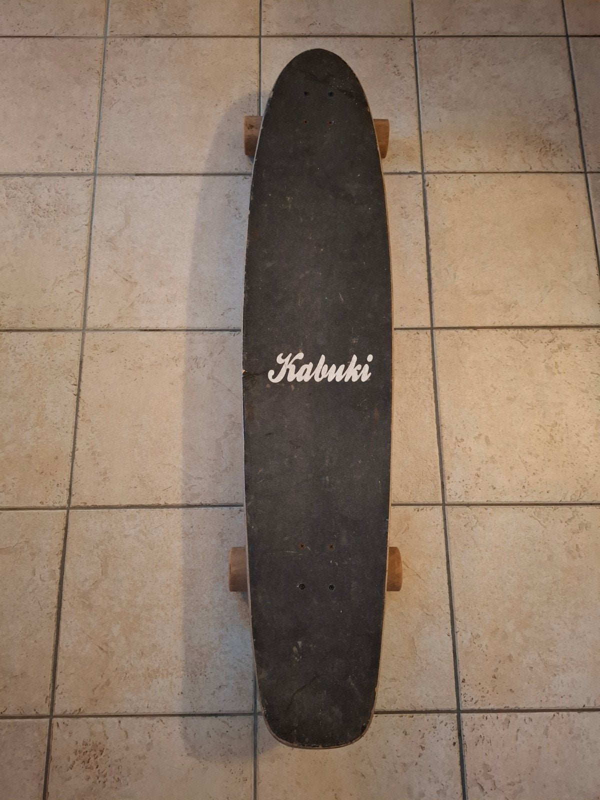 Longboard kabuki, Ophalen, Longboard