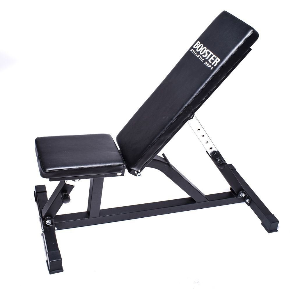 Booster benchpress fitnessbank, Sport en Fitness, Fitnessmaterialen, Ophalen of Verzenden, Zo goed als nieuw, Benen, Fitnessbank