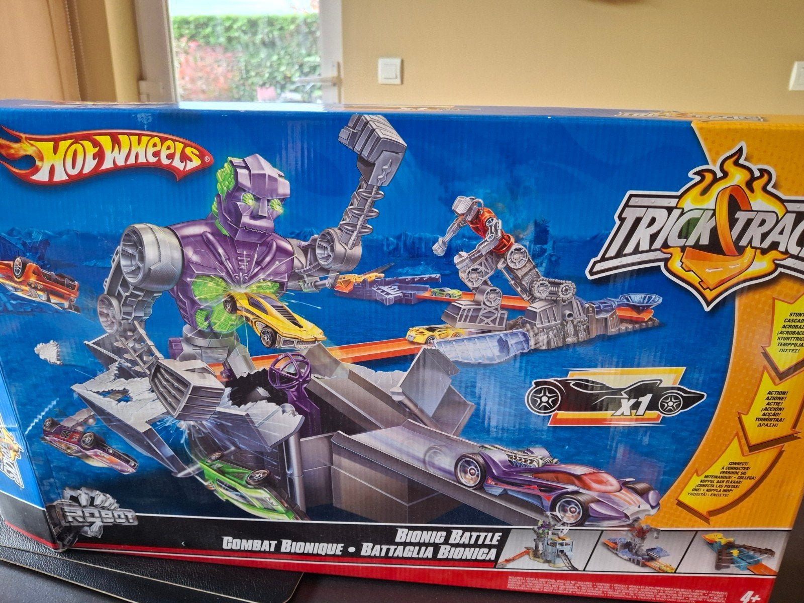 Hot Wheels, Kinderen en Baby's, Ophalen, Racebaan, Zelf te bouwen, Zo goed als nieuw