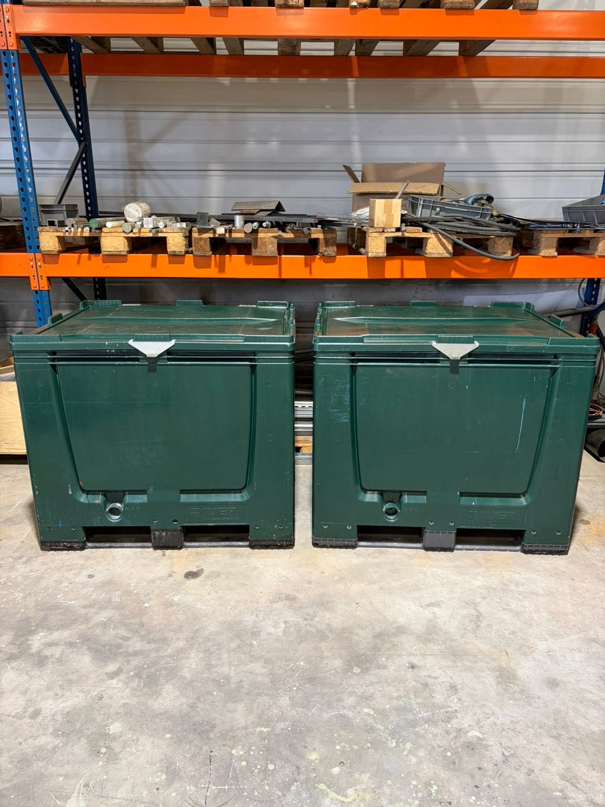 Big box avec couvercle a charnieres 120x100x100, Enlèvement ou Envoi, Utilisé