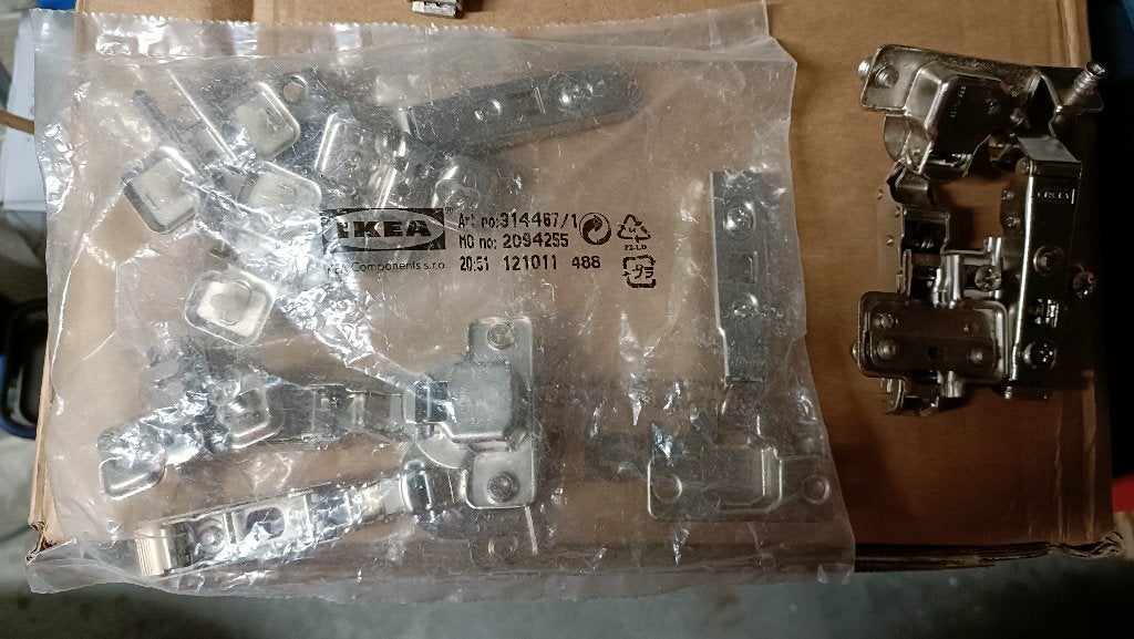 Lot charnières Ikea - Blum, Enlèvement ou Envoi, Neuf, Autres types