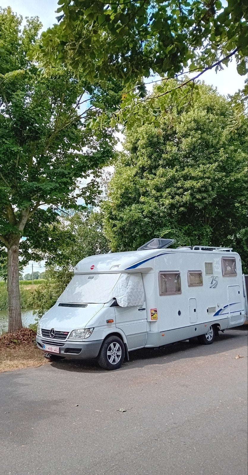 Mercedes burstner automaat, Caravans en Kamperen, Mobilhomes, Particulier, Automaat, Mercedes