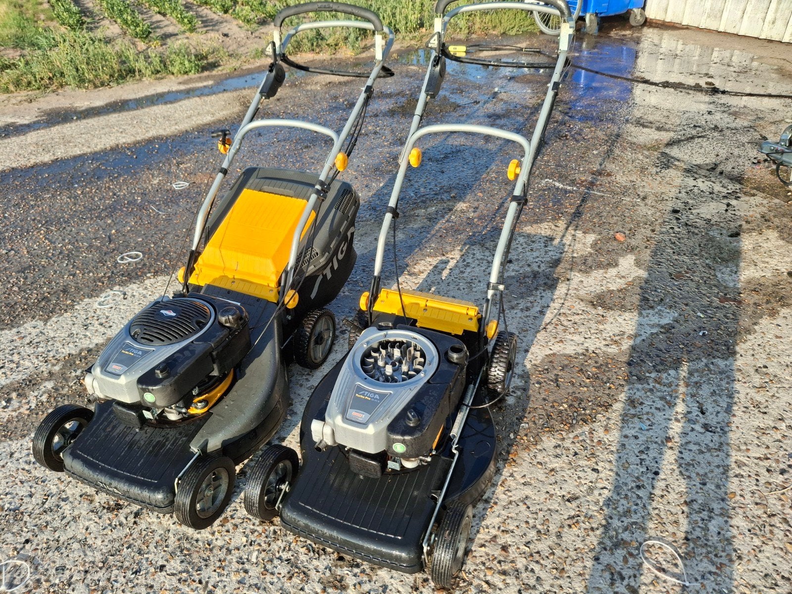 stiga grasmaaiers 2 stuks om 1 van te maken, Ophalen