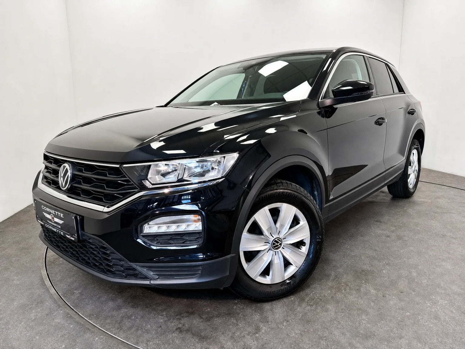 Volkswagen T-Roc 1.5 TSI DSG, Automaat, 1498 cc, Zwart, Bedrijf