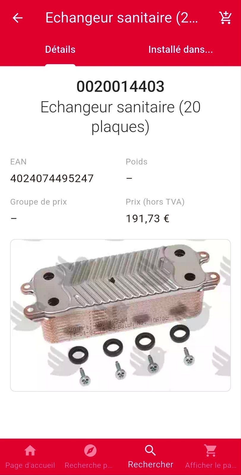 Wisselaar Sanitair Bulex Thema Condens 30/35  (100% nieuwe), Ophalen of Verzenden, Nieuw