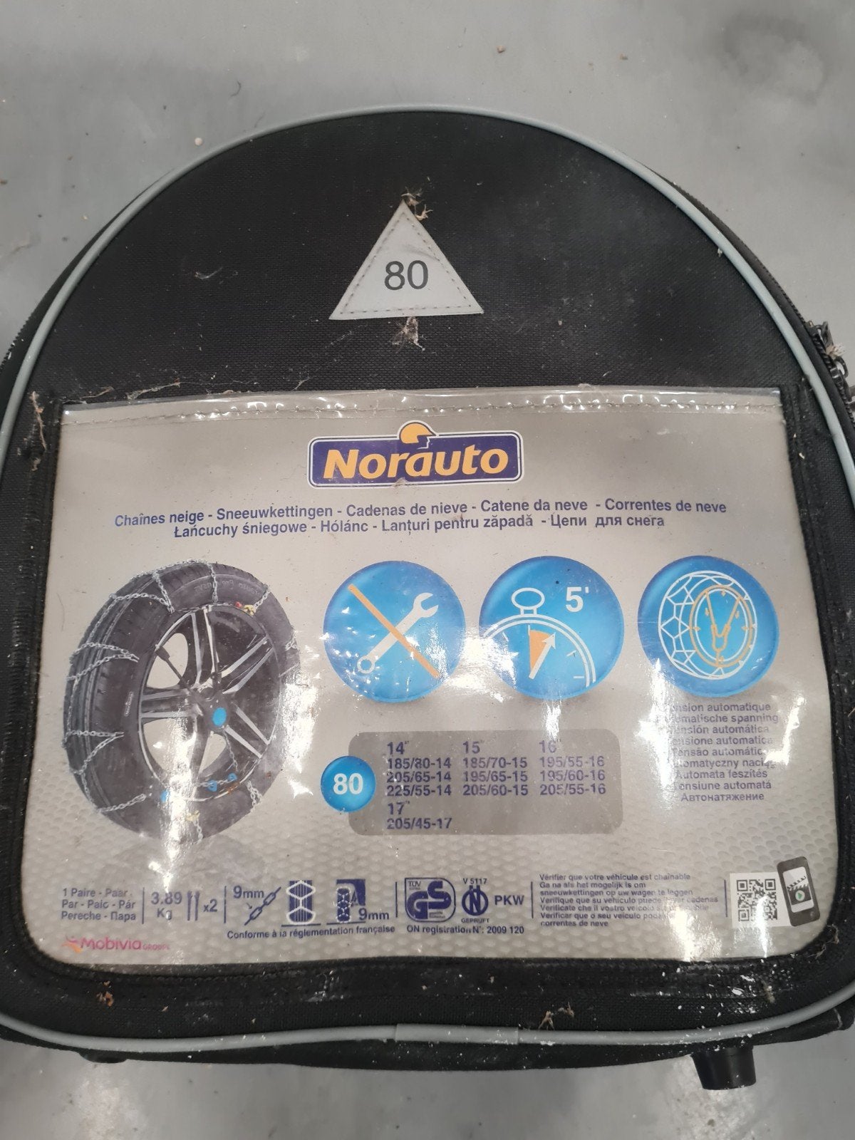 sneeuwketting. norauto. maat: zie foto, Auto diversen, Ophalen