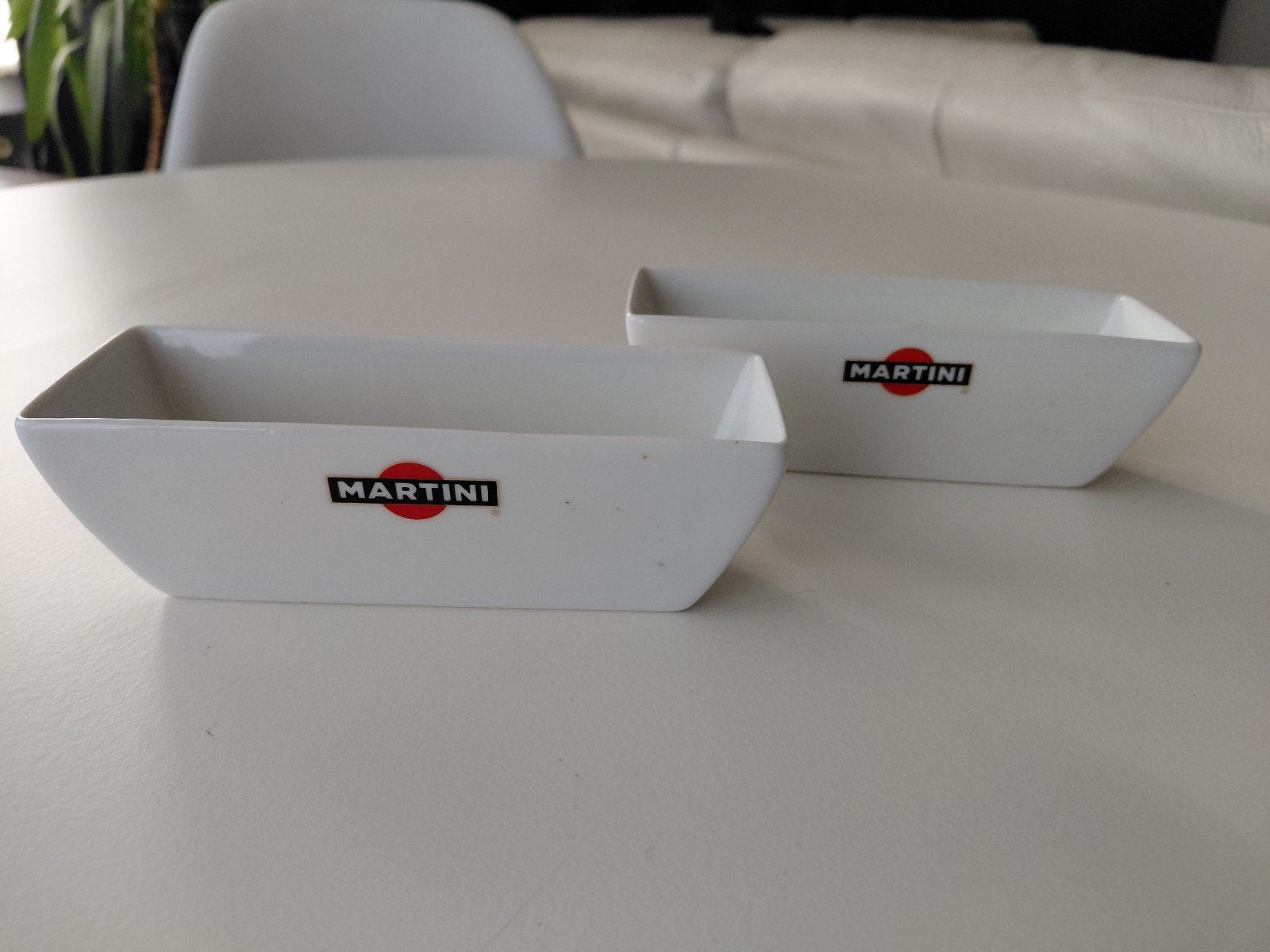 Paar kleine Martini-containers, Ophalen of Verzenden, Zo goed als nieuw, Gebruiksvoorwerp
