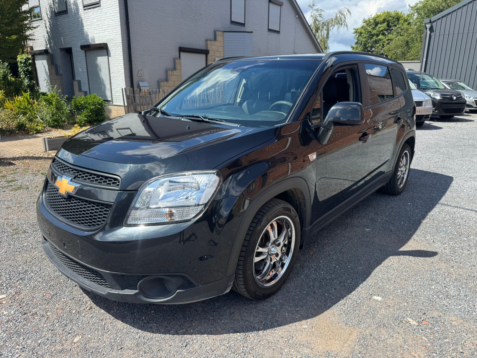Chevrolet Orlando 1.8 Benzine,Airco,Leder,7pl.., Voorwielaandrijving, Euro 5, Monovolume, Zwart