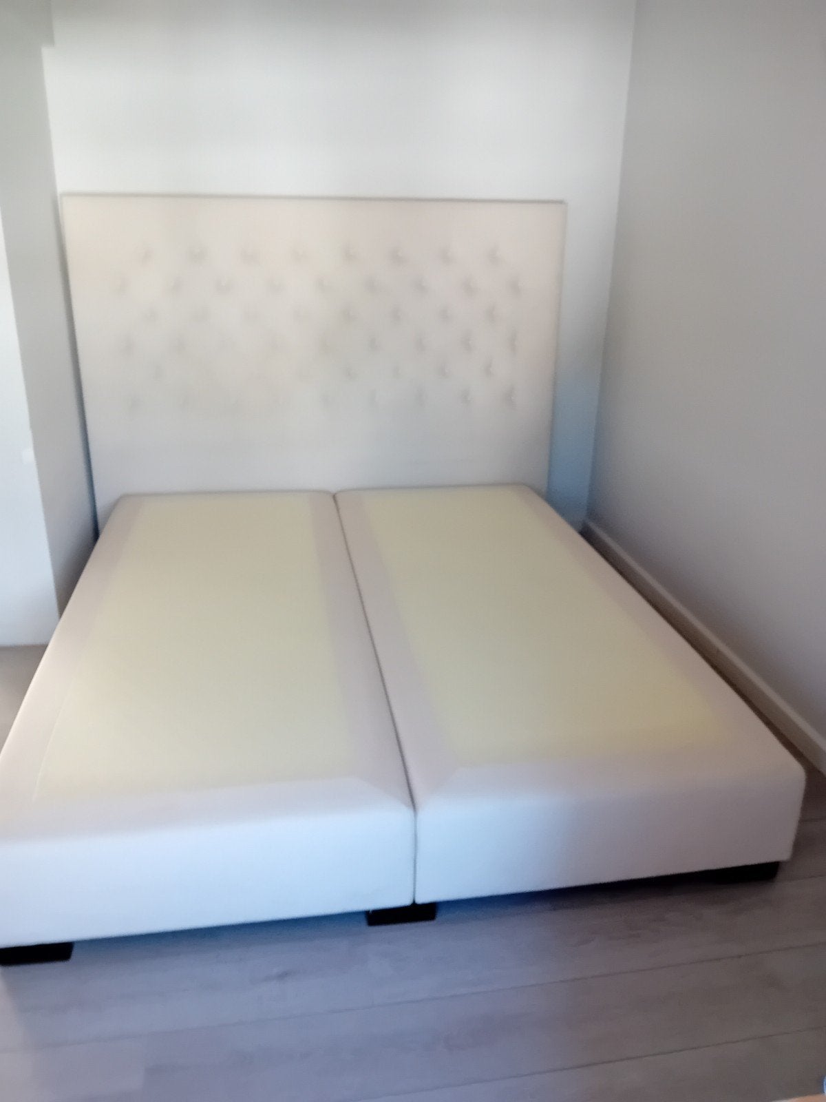 boxspring, Comme neuf, Enlèvement, 180 cm, Deux personnes
