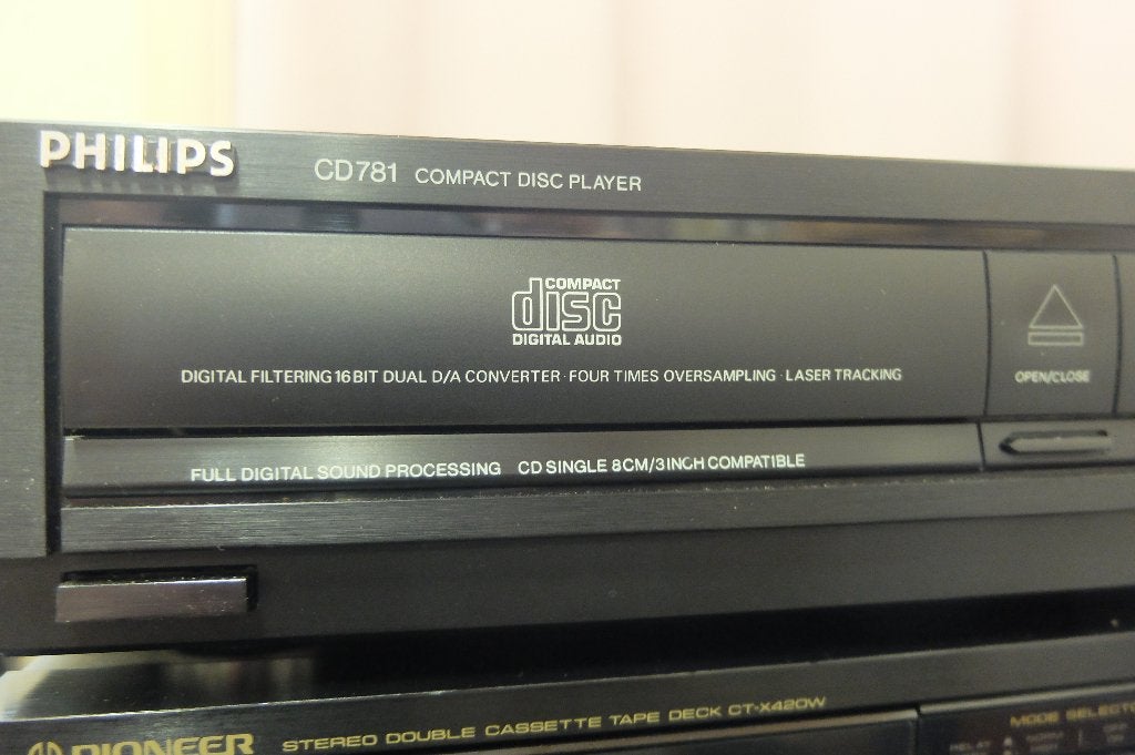 CD speler Philips CD 781, Audio, Tv en Foto, Ophalen, Zo goed als nieuw, Philips