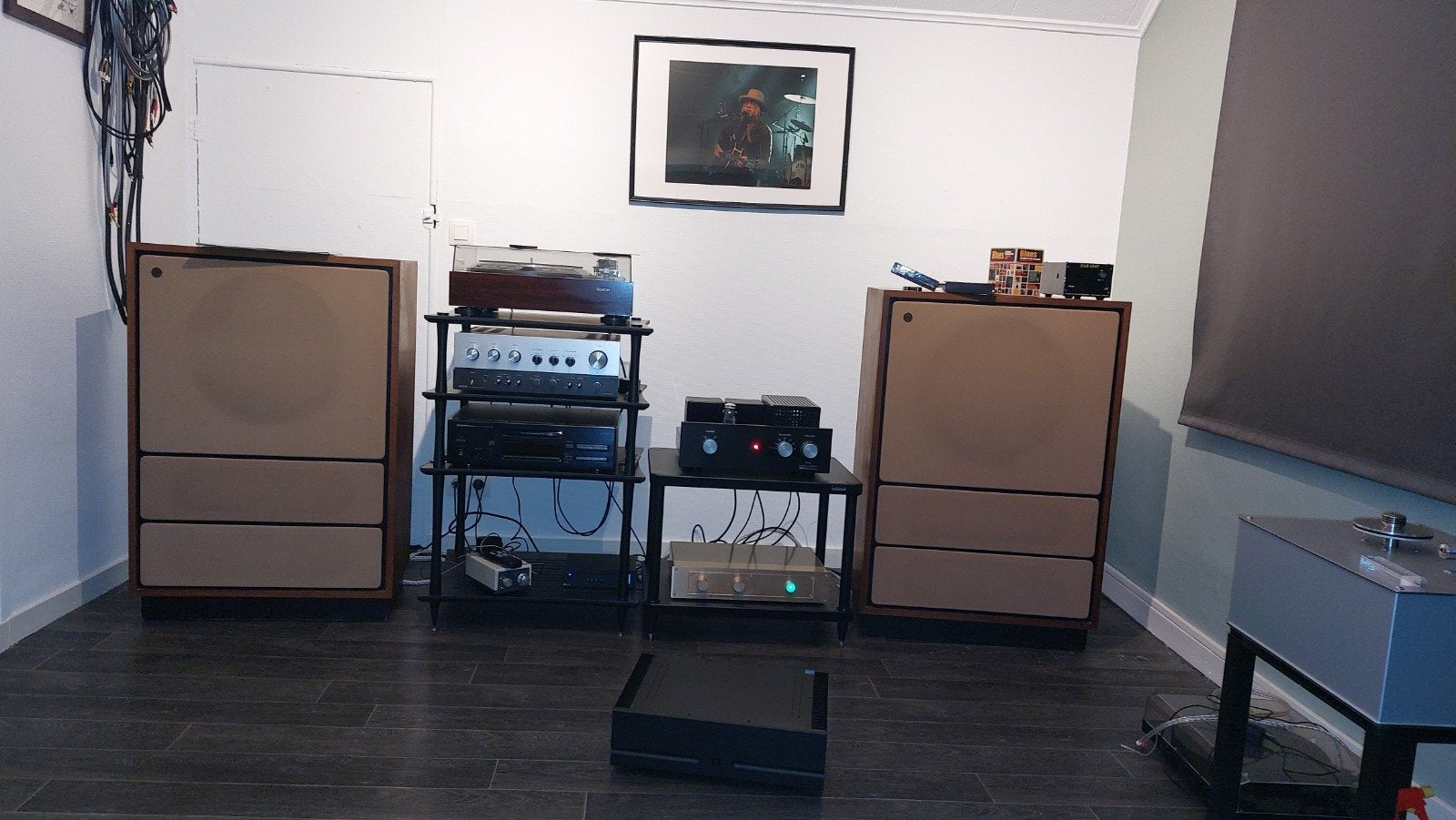 tannoy Arden mk1 avec nouvelles suspensions tannoy, TV, Hi-fi & Vidéo, Enlèvement, Reconditionné