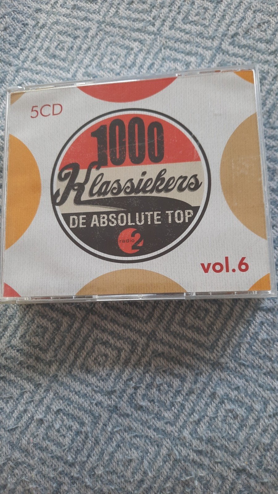 5cd Radio 2 1000 klassiekers volume 6, Cd's en Dvd's, Ophalen of Verzenden, Zo goed als nieuw, Pop