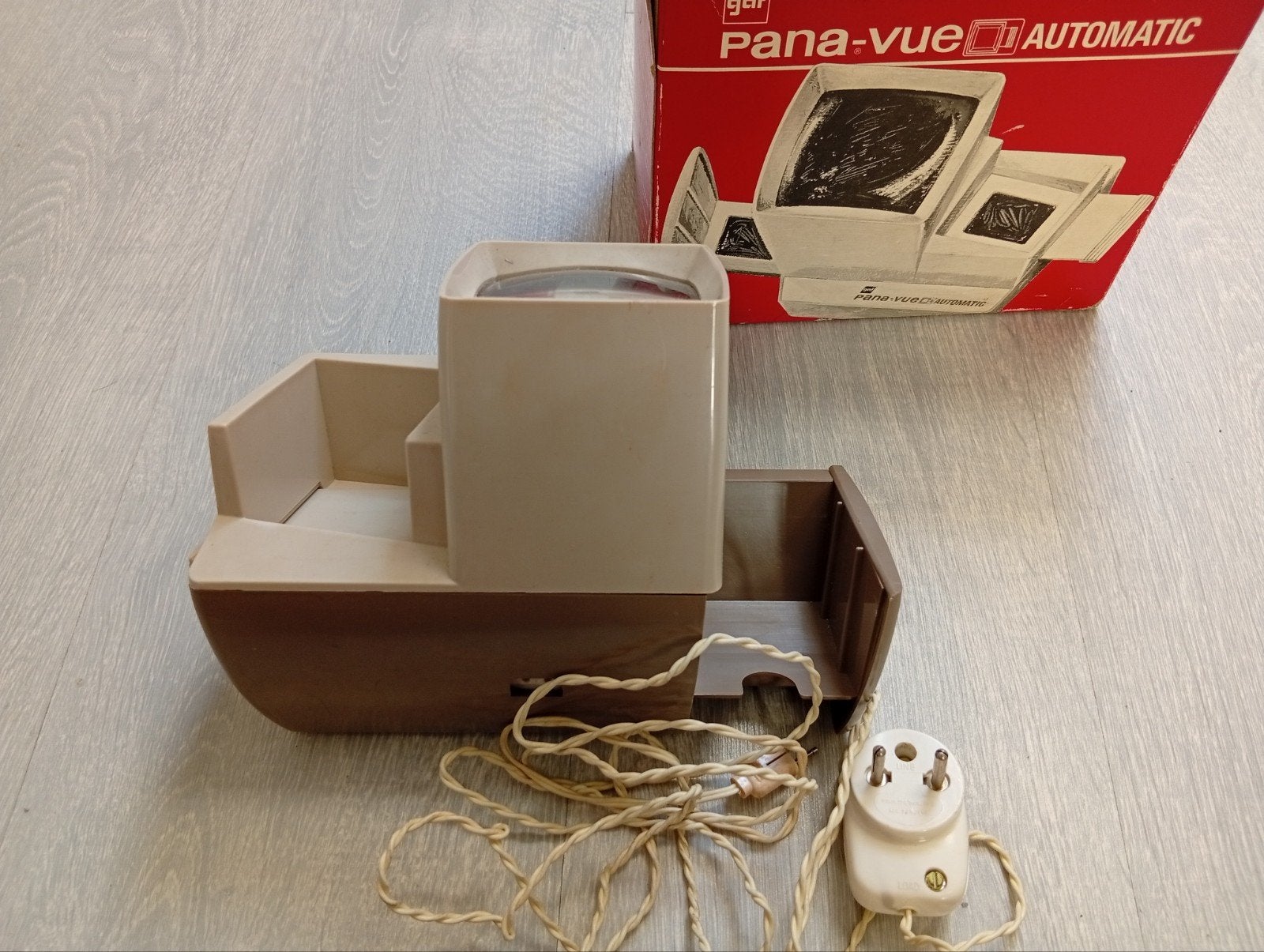 GAF Pana-Vue Automatische vintage dia-viewer (, Ophalen of Verzenden