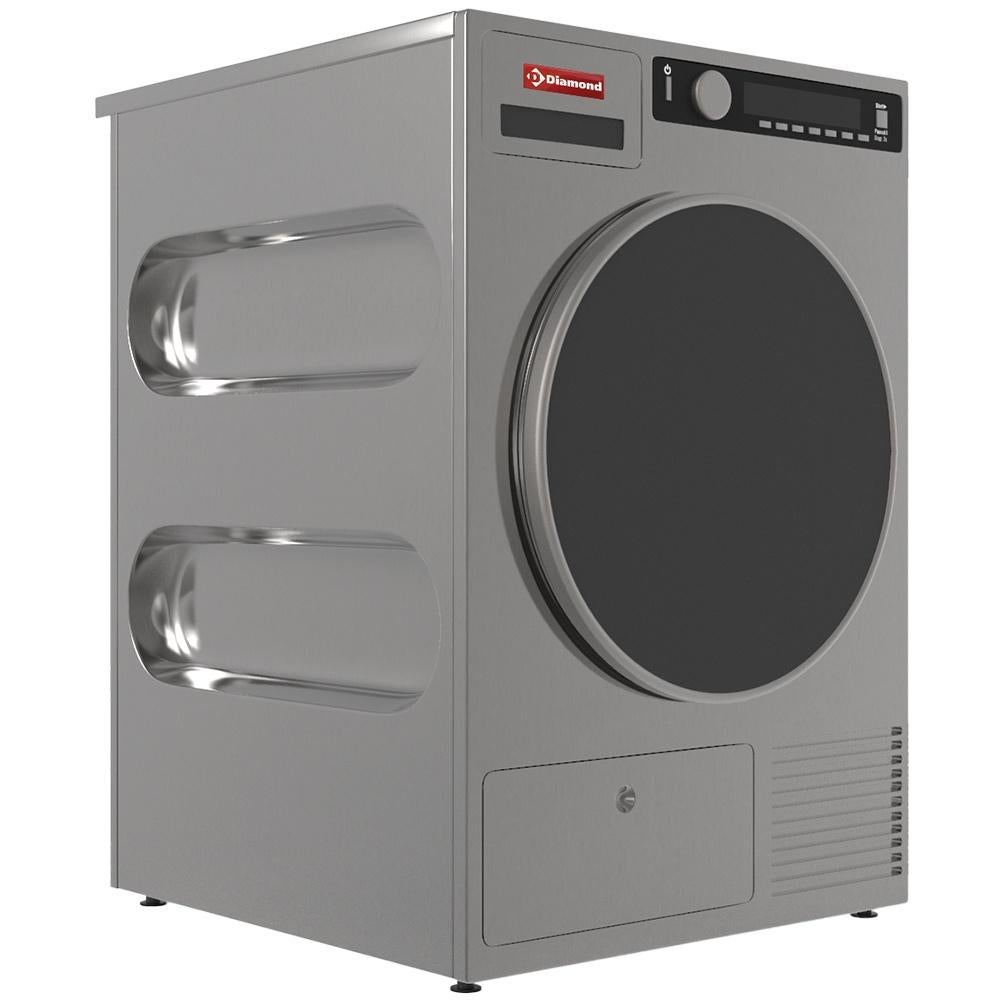 Sèche-linge "Inox-Titanuim", avec décharge 8 Kg, Enlèvement ou Envoi, Neuf, Séchoir