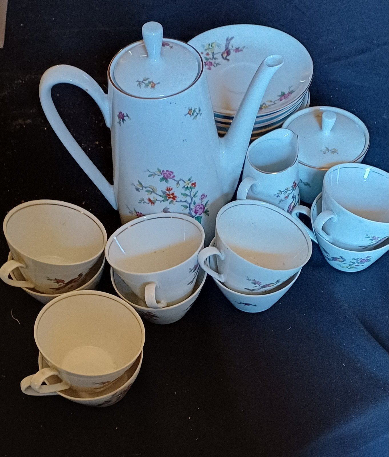 Kahla koffieset uit de jaren 70, Antiek en Kunst, Ophalen