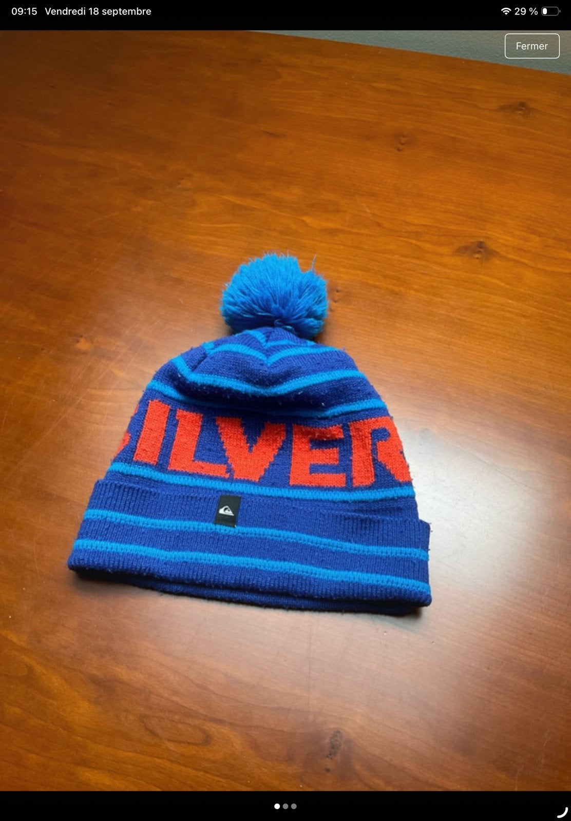 Bonnet QuickSilver, Vêtements | Hommes, Enlèvement ou Envoi, Comme neuf