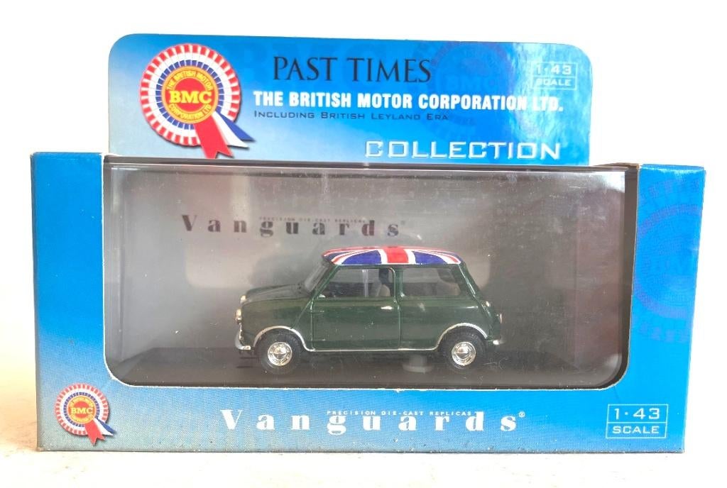 Mini British Racing Green Ltd edition VA01311 Vanguards., Ophalen of Verzenden, Zo goed als nieuw, Auto, Vanguards