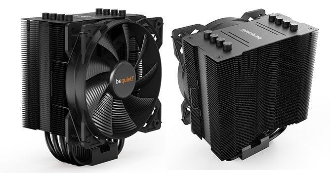be quiet! Pure Rock 2 Black Edition CPU Koeler, Ophalen, Zo goed als nieuw