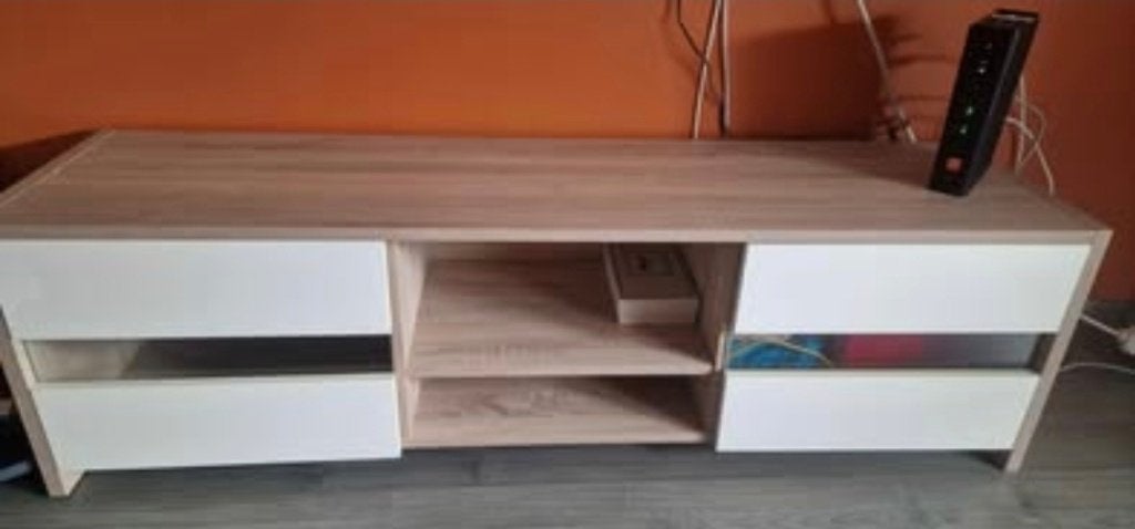 Meuble tv led, Maison & Meubles, 25 à 50 cm, Moins de 100 cm, Comme neuf, 100 à 150 cm