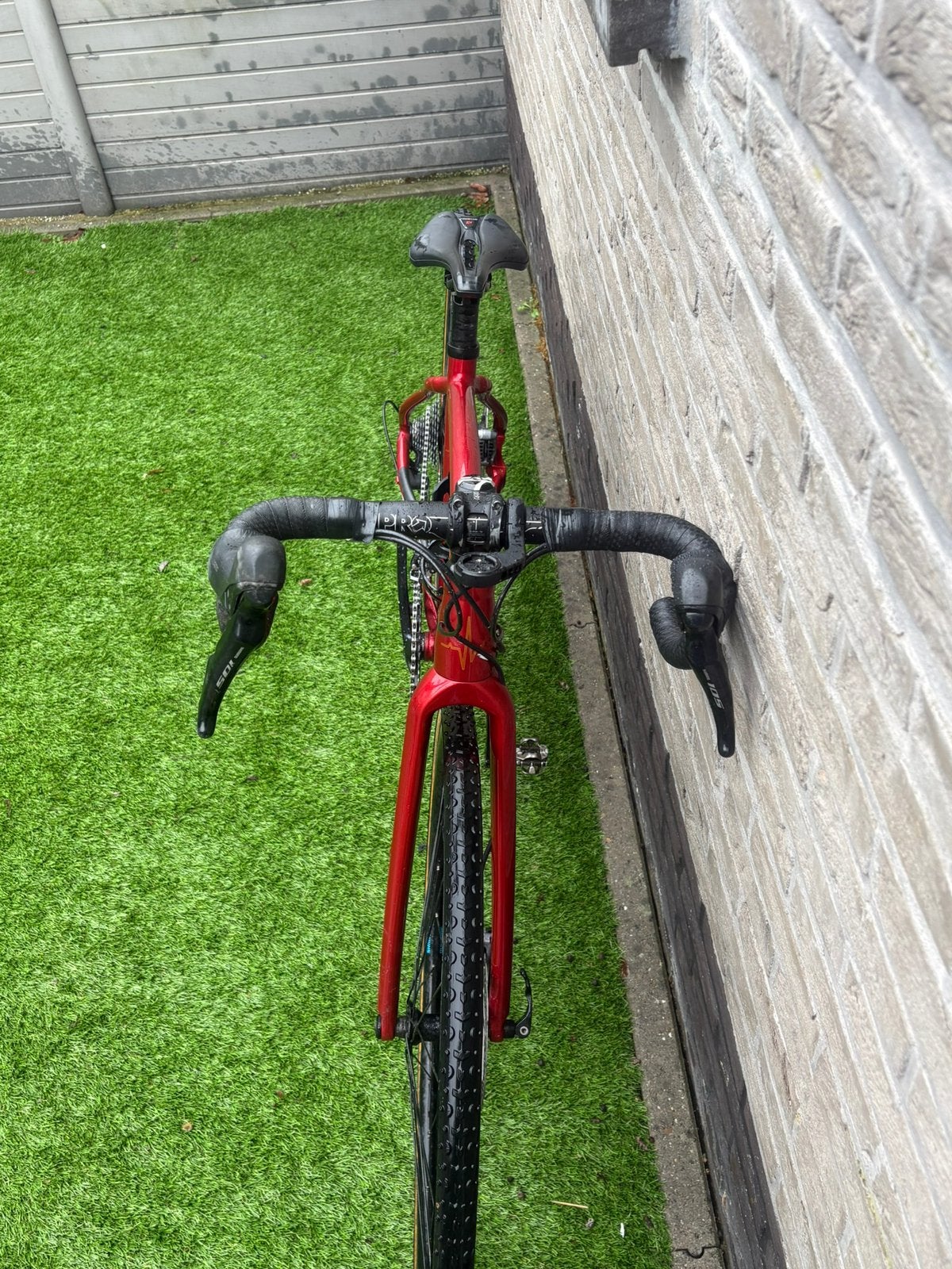 Rode Ncross maat xs, 28 inch, Gebruikt, Carbon, 10 tot 15 versnellingen