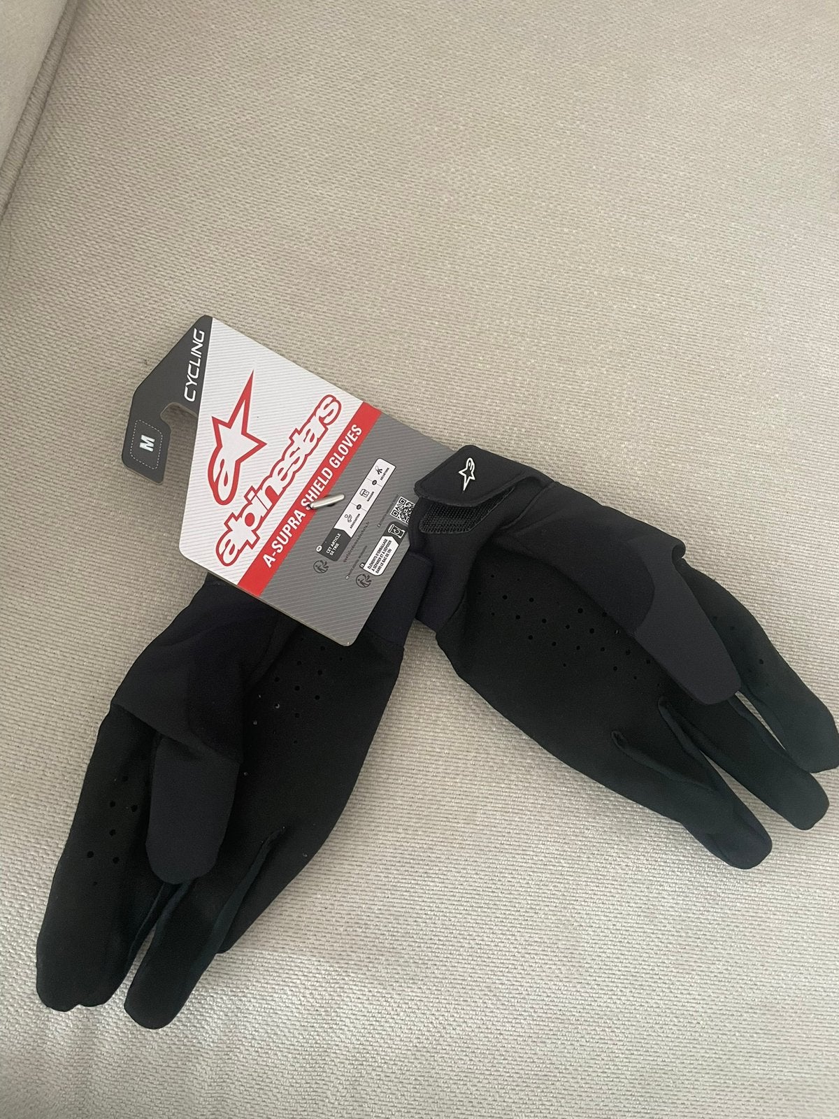 Gants Alpinestars renforcé taille M, Motos, Enlèvement ou Envoi, Neuf, avec ticket, Femmes, Gants