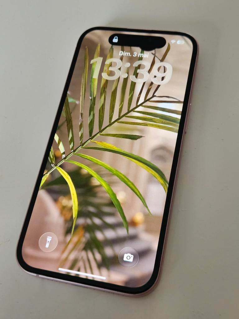 iPhone 15, Télécoms, 128 GB, IPhone 15, Enlèvement ou Envoi, Rose