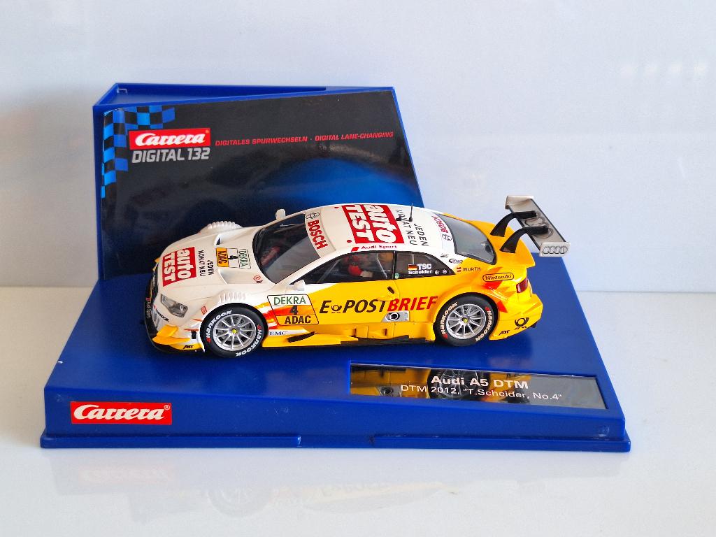 Carrera Digital 132, Audi A5 DTM 2012 "T.Scheider, 4 LAATSTE, Racebaan, Carrera, Nieuw, Ophalen of Verzenden