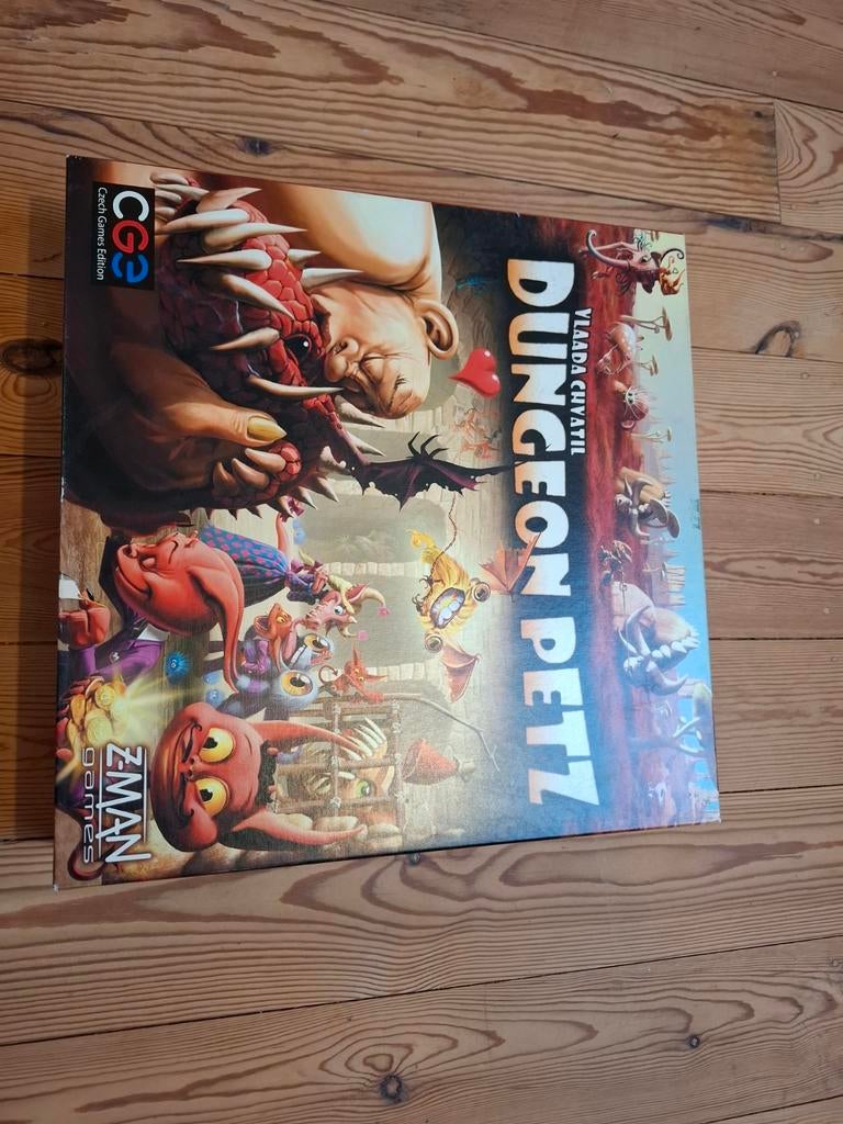 Dungeon Petz, Drie of vier spelers, Ophalen of Verzenden, Zo goed als nieuw, Z-MAN games