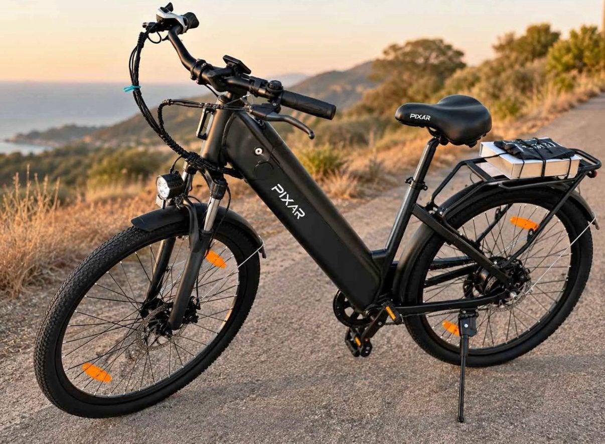 Elektrische fiets E bike Pixar C1 pro NIEUW 5 JAAR GARANTIE, Ophalen of Verzenden, Nieuw, 50 km per accu of meer