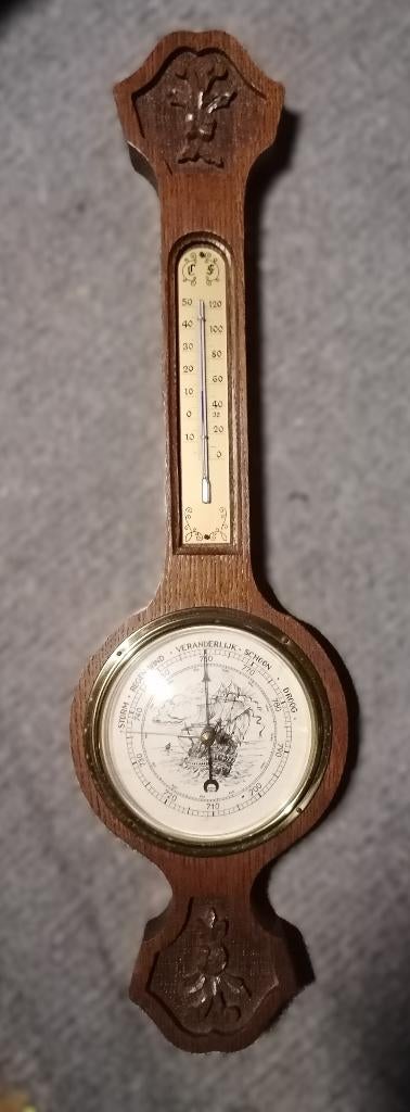 Antieke barometer in goede staat, Antiek en Kunst, Ophalen