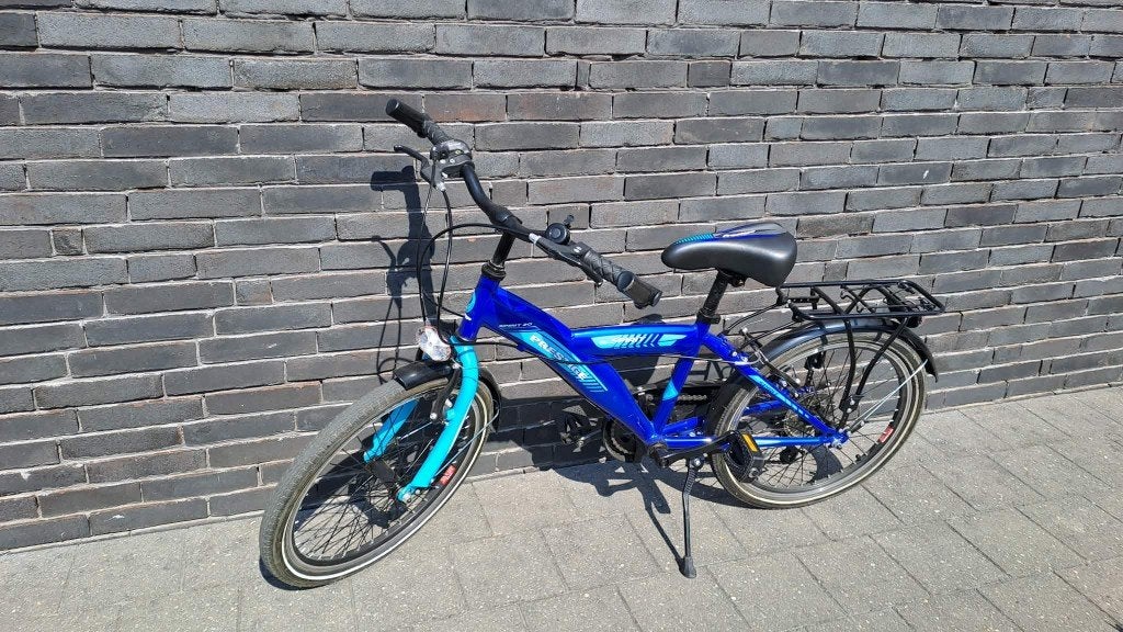 jongensfiets, Ophalen, Velgrem, Versnellingen, Zo goed als nieuw