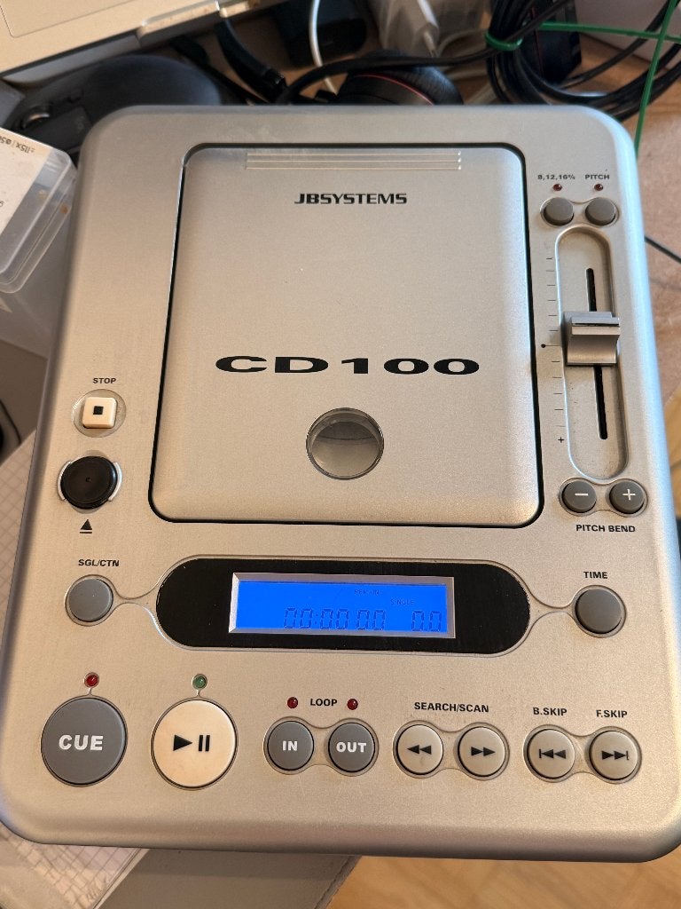JB Systems CD 100 Player Tabletop, Enlèvement ou Envoi, Utilisé