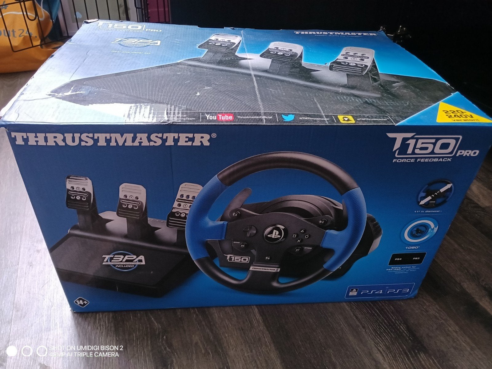 Thrustmaster t150, Enlèvement, Utilisé, Thrustmaster